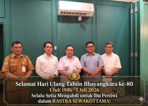 Senyap 08 dalam Ultah Bhayangkara ke 80